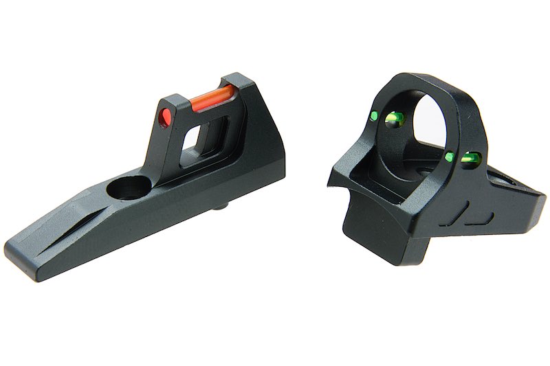 Narcos Ghost Ring Front & Rear Sight Set For Action Army AAP01 Airsoft GBB