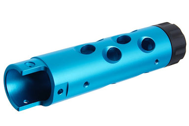 Narcos Airsoft CNC Aluminum Front Barrel Kit (Type 1) for Action Army AAP01 Airsoft GBB Pistol (Blue)