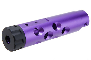 Narcos Airsoft CNC Aluminum Front Barrel Kit (Type 1) for Action Army AAP01 Airsoft GBB Pistol (Purple)