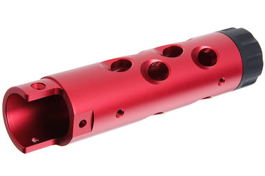 Narcos Airsoft CNC Aluminum Front Barrel Kit (Type 1) for Action Army AAP01 Airsoft GBB Pistol (Red)
