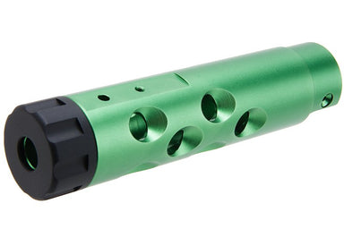 Narcos Airsoft CNC Aluminum Front Barrel Kit (Type 1) for Action Army AAP01 Airsoft GBB Pistol (Green)