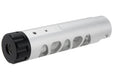 Narcos Airsoft CNC Aluminum Front Barrel Kit (Type 3) for Action Army AAP01 Airsoft GBB Pistol (Silver)