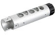 Narcos Airsoft CNC Aluminum Front Barrel Kit (Type 3) for Action Army AAP01 Airsoft GBB Pistol (Silver)