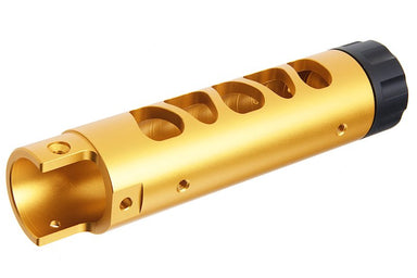 Narcos Airsoft CNC Aluminum Front Barrel Kit (Type 3) for Action Army AAP01 Airsoft GBB Pistol (Gold)