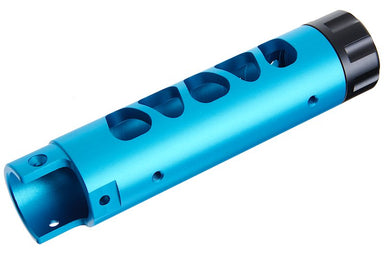 Narcos Airsoft CNC Aluminum Front Barrel Kit (Type 3) for Action Army AAP01 Airsoft GBB Pistol (Blue)