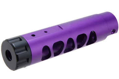 Narcos Airsoft CNC Aluminum Front Barrel Kit (Type 3) for Action Army AAP01 Airsoft GBB Pistol (Purple)