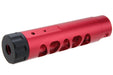 Narcos Airsoft CNC Aluminum Front Barrel Kit (Type 3) for Action Army AAP01 Airsoft GBB Pistol (Red)