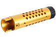 Narcos Airsoft CNC Aluminum Front Barrel Kit (Type 4) for Action Army AAP01 Airsoft GBB Pistol (Gold)