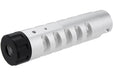 Narcos Airsoft CNC Aluminum Front Barrel Kit (Type 5) for Action Army AAP01 Airsoft GBB Pistol (Silver)
