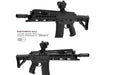 Nitro.Vo Keymod Handguard Short for Marui Type 89 AEG