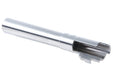 Airsoft Masterpiece .40 S&W Stainless Steel Fix Outer Barrel for Marui Hi-Capa 5.1 GBB Pistol (Silver)