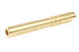 Airsoft Masterpiece .40 ACP Stainless Steel Fix Outer Barrel for Marui Hi-Capa 5.1 GBB Pistol (Gold)