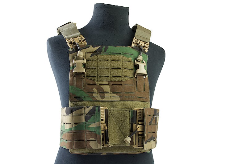 OPS Rapid Responder Armor Plate Carrier (M81 Woodland Camo)