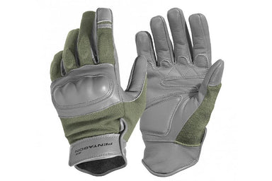 Pentagon Storm Military Enhanced Version Gloves (Large/ Olive)