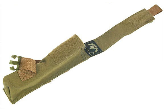 PANTAC CORDURA Single Pop Flare Pouch (Khaki)