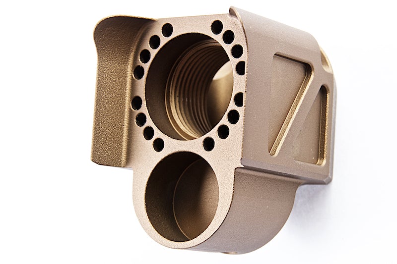 Pro-Arms PMM Compensator for Umarex (VFC) Glock Airsoft GBB Pistol (FDE/ 14mm CCW)