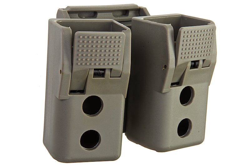 Quantum Mechanics Lockable Double Magazine Pouch For Glock Pistol Magazine (DE)