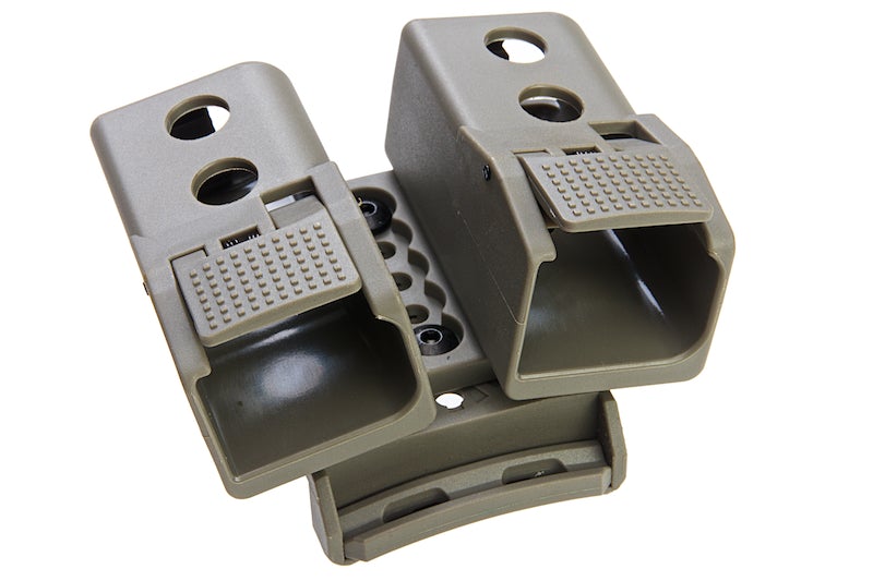 Quantum Mechanics Lockable Double Magazine Pouch For Glock Pistol Magazine (DE)