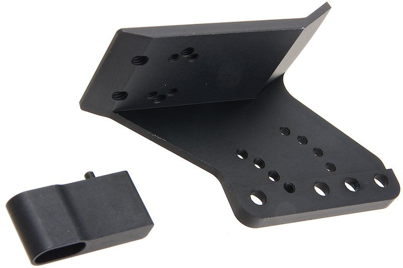 Revanchist Airsoft Optic Mount w/ Adjustable Thumb Rest For Tokyo Marui Hi-Capa GBB (Black)