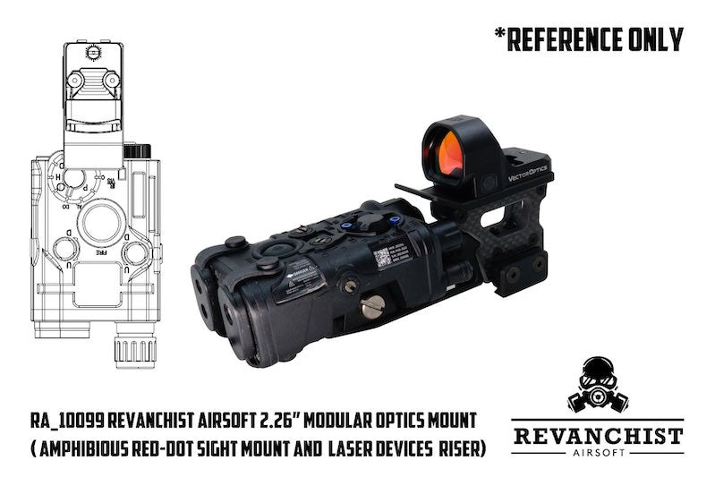Revanchist Modular 2.26 inch Optics Mount for Amphibious Red Dot Sight ...