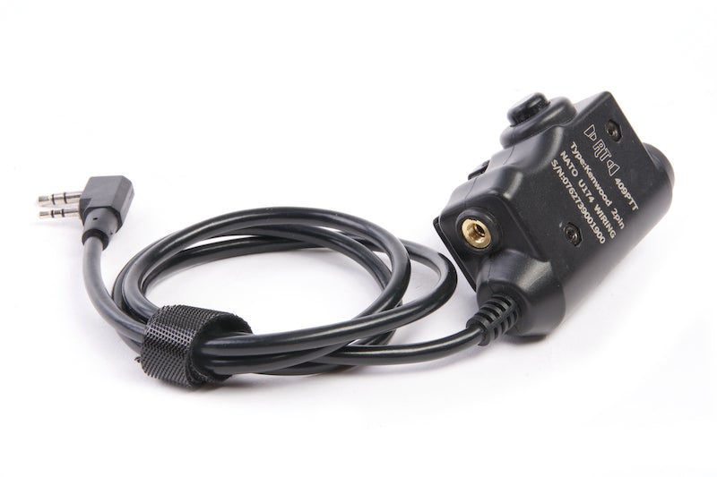 Roger Tech 409 PTT for all NATO Standard Headset with Nexus TP-120 (Kenwood Ver.)