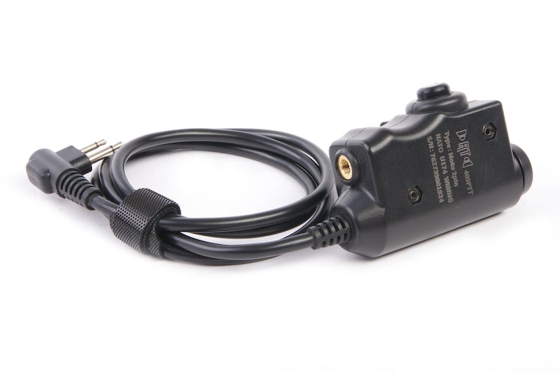 Roger Tech 409 PTT for all NATO Standard Headset with Nexus TP-120 (Motorola 2 Pin Ver.)