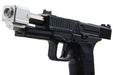 RWA Agency Arms EXA GBB Pistol (Stainless Steel Barrel & 417 Single Port Silver Compensator)