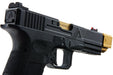 RWA Agency Arms EXA GBB Pistol (Stainless Steel Barrel & 417 Single Port Gold Compensator)