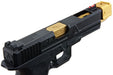 RWA Agency Arms EXA GBB Pistol (Stainless Steel Barrel & 417 Single Port Gold Compensator)