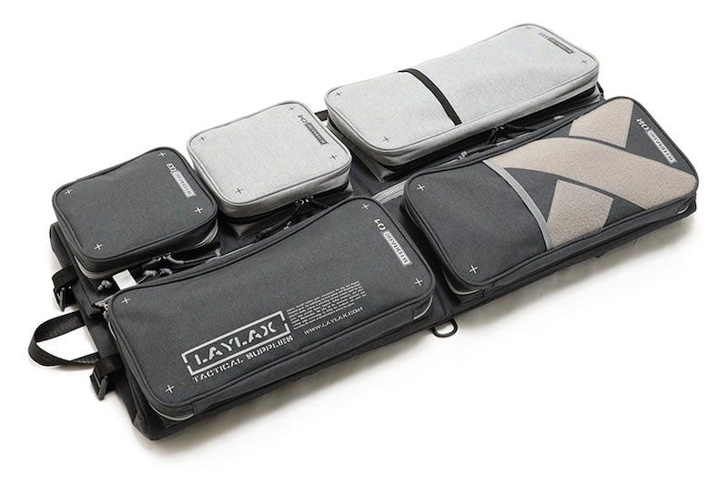 Satellite Container Gun Case Compact (Black/ Grey) | eHobbyAsia