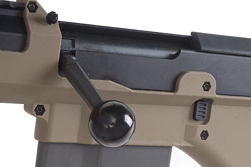 Silverback Desert Tech SRS A1 22" Pull Bolt Standard Ver. Sniper (Dark Earth, Left Hand)