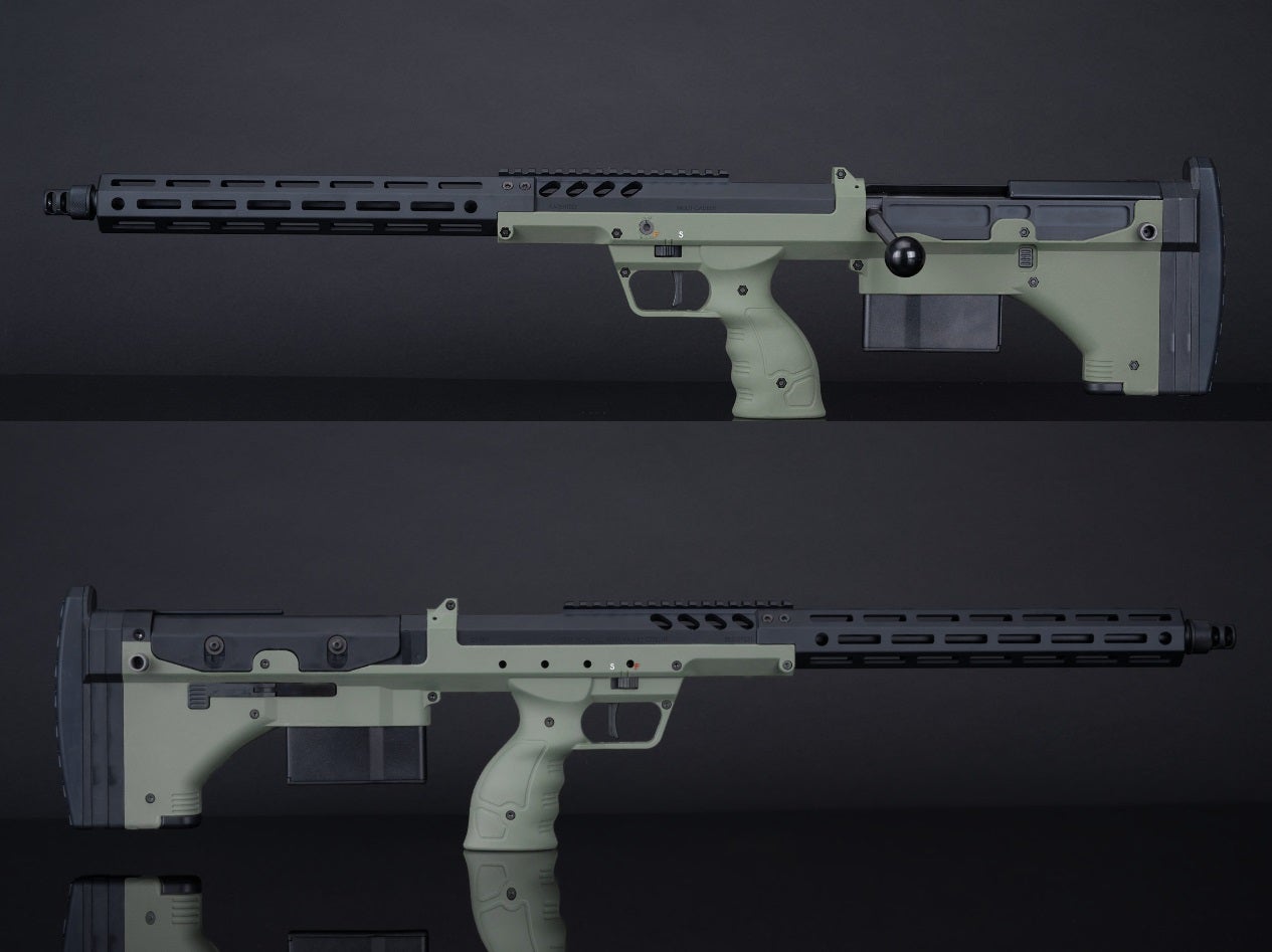 Silverback SRS A2 22" Airsoft Guns Sniper Rifle (by Desert Tech/ OD/ Left Ver.)