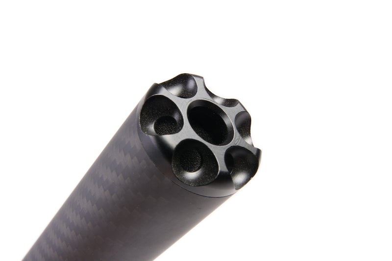 Silverback SRS Dummy Carbon Suppressor (24mm CW / 30mm Diameter)