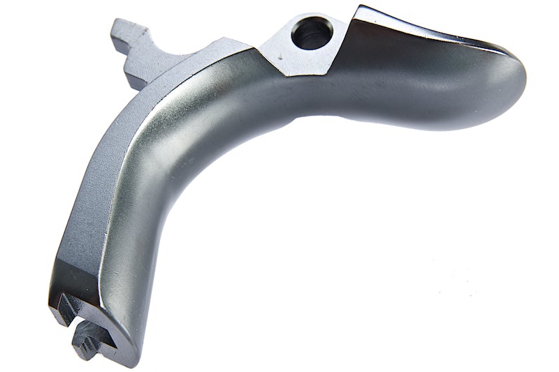 Airsoft Masterpiece Steel Grip Safety (Type 3 INFINITY Signature Style/ Gun Metal Grey)