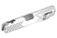Airsoft Masterpiece X Standard Slide for Tokyo Marui Hi-Capa / 1911 GBB (Silver)