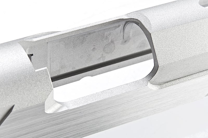 Airsoft Masterpiece Custom 'Alpha' Standard Slide for Marui Hi-Capa / 1911 GBB (Silver)