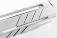 Airsoft Masterpiece Custom 'Alpha' Standard Slide for Marui Hi-Capa / 1911 GBB (Silver)