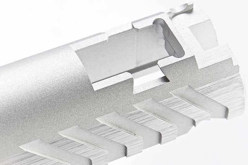 Airsoft Masterpiece Custom 'Alpha' Standard Slide for Marui Hi-Capa / 1911 GBB (Silver)