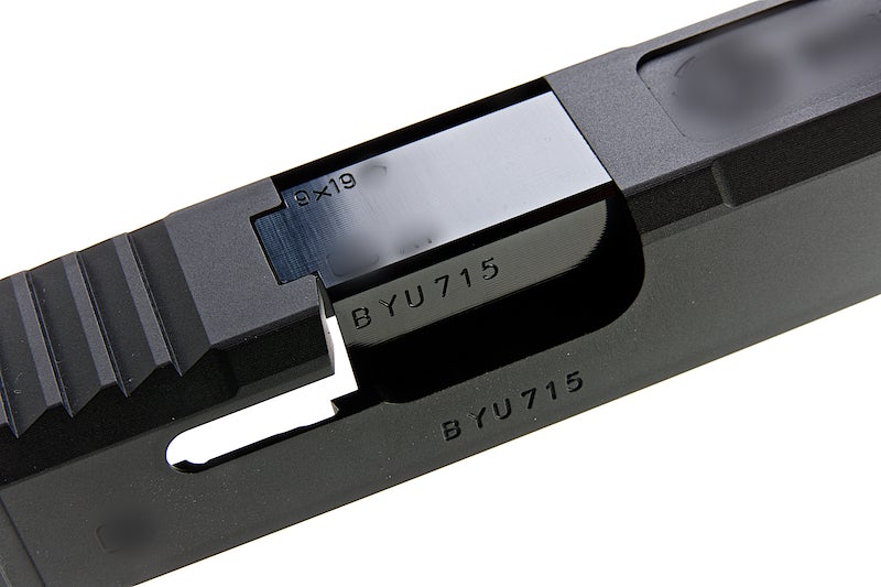 Detonator Aluminum Boresight Solutions Slide Set for Marui G19 GBB Pistol (Matt Black)