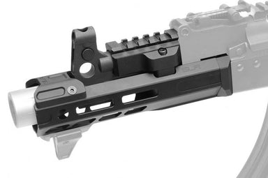 Dytac (SLR Rifleworks) ION Lite 6.5 inch Extended M lok Handguard Full Kit For GHK AK GBB Airsoft Gun