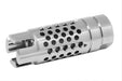 Dytac (SLR Rifleworks) SLR Synergy Compensator 5.56 (14mm CCW/ Titanium Silver)