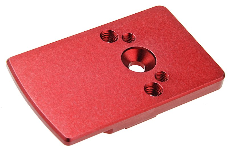 Airsoft Masterpiece Rear Sight Mount for Marui Hi-Capa Series Airsoft GBB Pistol (Red)