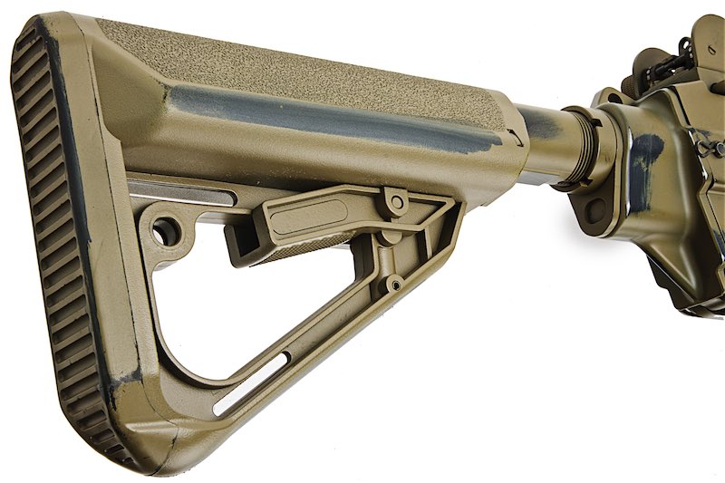 T8 X A&K SP System MK46 MOD0 LMG AEG Battleworn Ver. Airsoft Gun (Dark Earth)