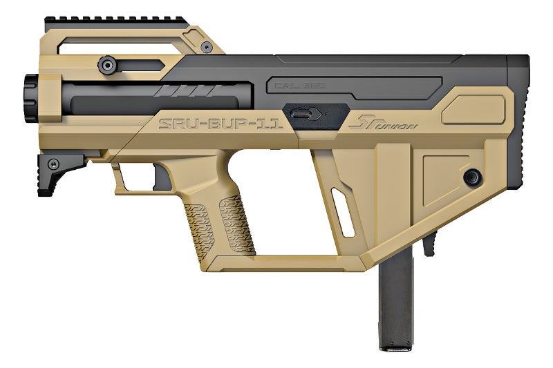 SRU Bullpup Kit for KSC/HFC MAC 11 GBB Airsoft Rifle (Tan)