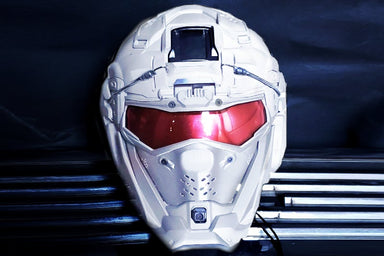 SRU Tactical Helmet Mask Set (With FAST Helmet/ White)