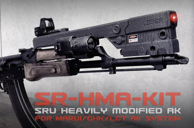SRU Heavily Modified AK Kit / Laser Mount For TM/GHK/LCT AK Rifle