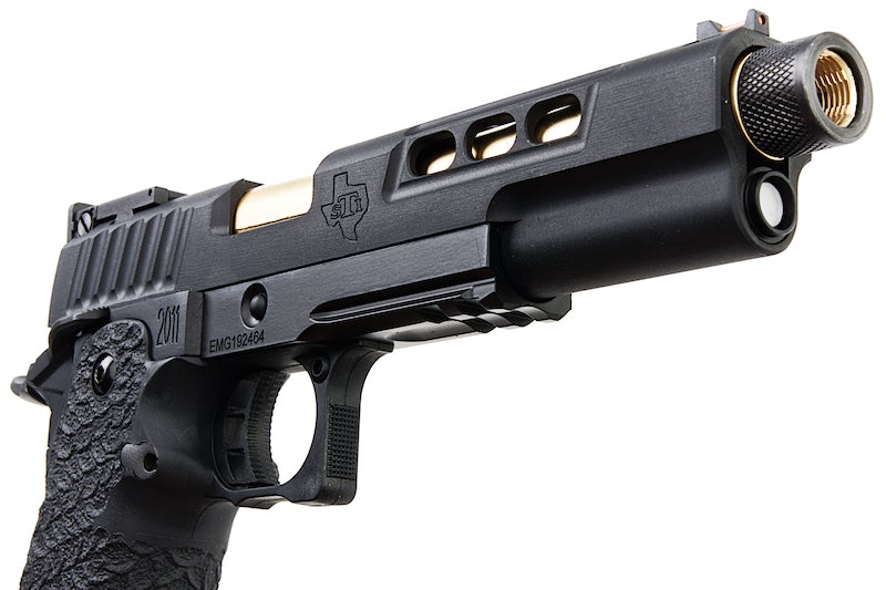 EMG / STI International DVC 3-GUN 2011 GBB Pistol (Threaded Barrel)