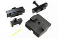 Detonator TTI Ultimate Fiber Optic Steel Sight Set for Marui Model 17 / 18C GBB
