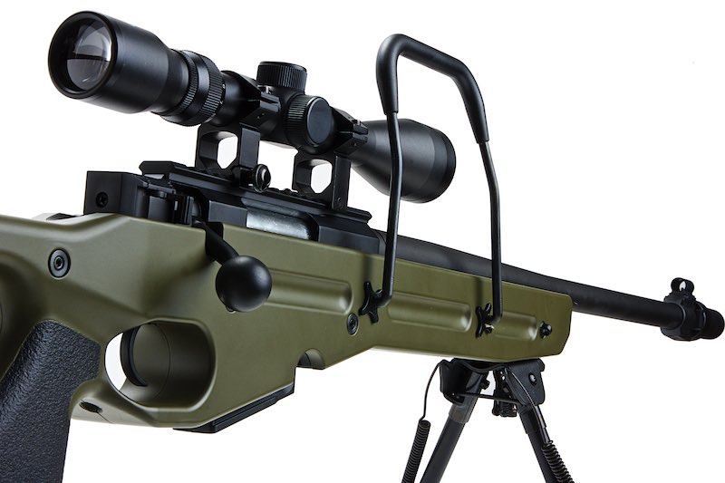 Snow Wolf VSR10 SW-10 Sniper Rifle (with scope + bipod)