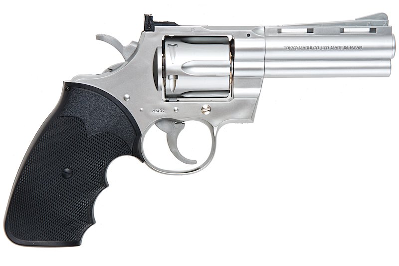 Tokyo Marui Stainless 4 inch Python 357 Spring Revolver